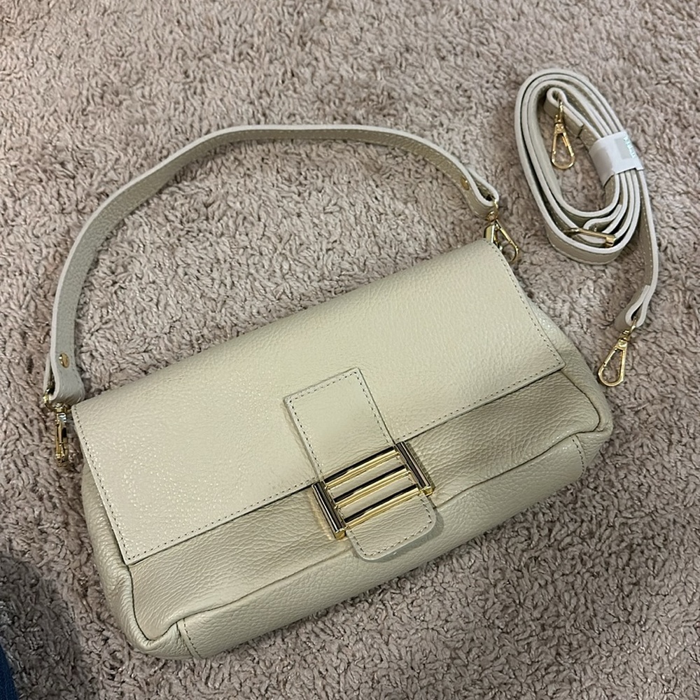 Divina Firenze Cream Beige Purse - Picture 3 of 4